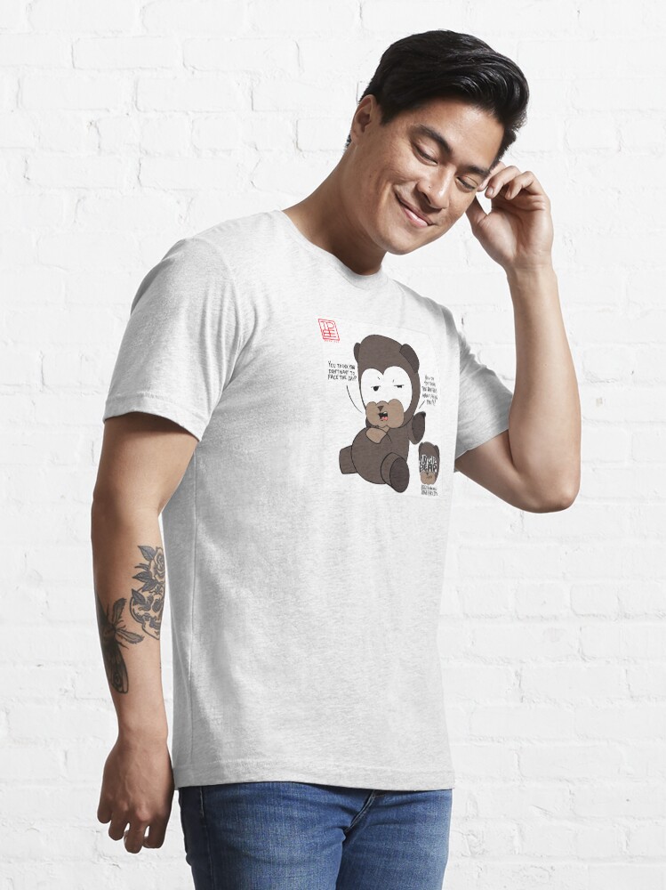 Alternate view of Judgie Bear Face the Day Essential T-Shirt