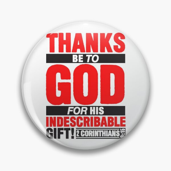 Item preview, 2 Corinthians 9:15 Thanks designed and sold by plushism.