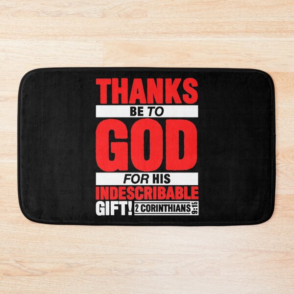 Item preview, 2 Corinthians 9:15 Thanks designed and sold by plushism.