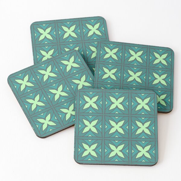 Item preview, Green Geometrical Ex Pattern designed and sold by palaco210.