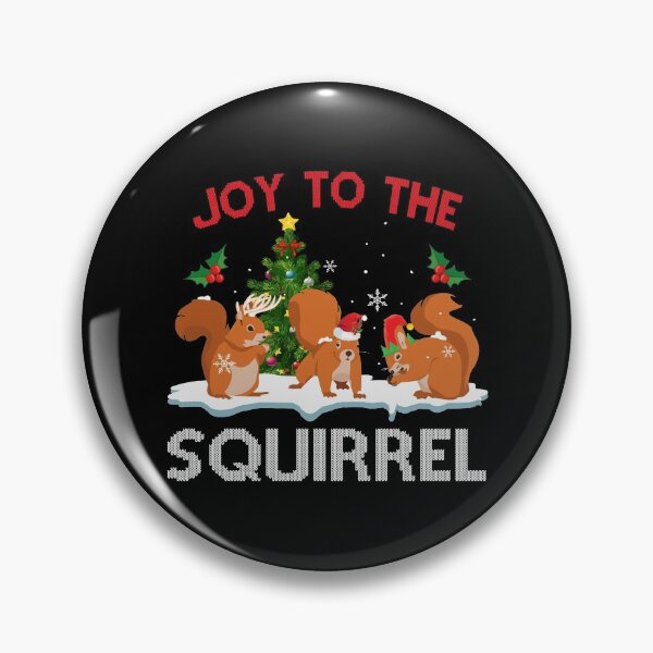 Item preview, Joy To The Squirrel Christmas Santa Elf Reindeer Squirrel designed and sold by Dressed For  Duty.