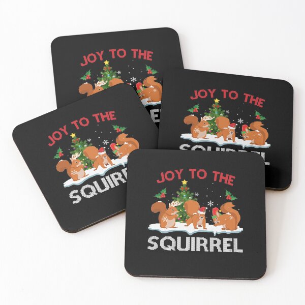 Item preview, Joy To The Squirrel Christmas Santa Elf Reindeer Squirrel designed and sold by Dressed For  Duty.