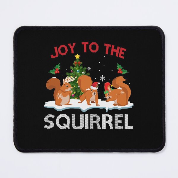 Item preview, Joy To The Squirrel Christmas Santa Elf Reindeer Squirrel designed and sold by Dressed For Duty.