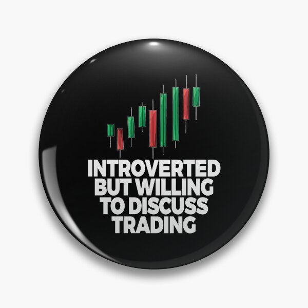 Artikelvorschau, Introvertiert, aber bereit, über Trading zu diskutieren entworfen und verkauft von Bendthetrend.