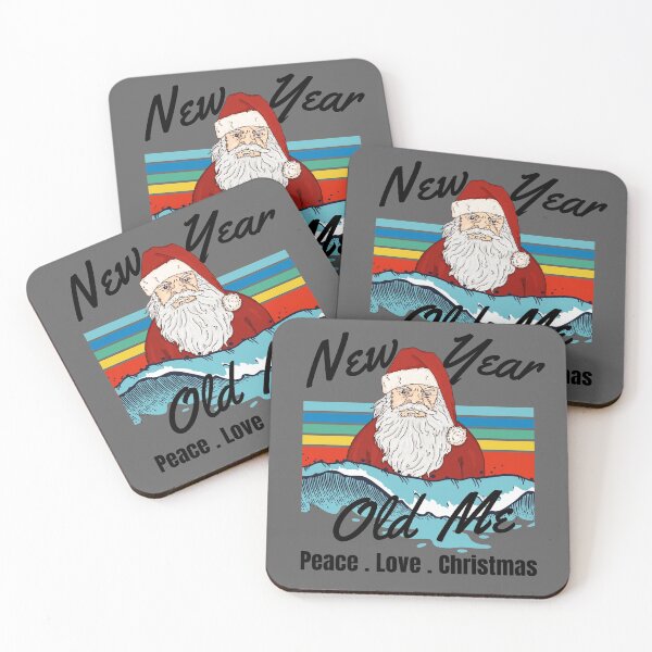 Item preview, New Year Old Me Santa. Peace, Love, Christmas designed and sold by IKERAS.