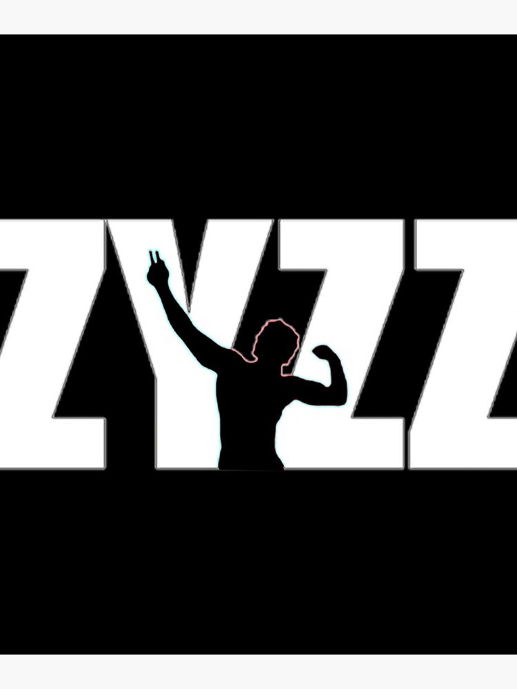 "Zyzz Text Sickkunt " Poster for Sale by GoofyGorillas Redbubble