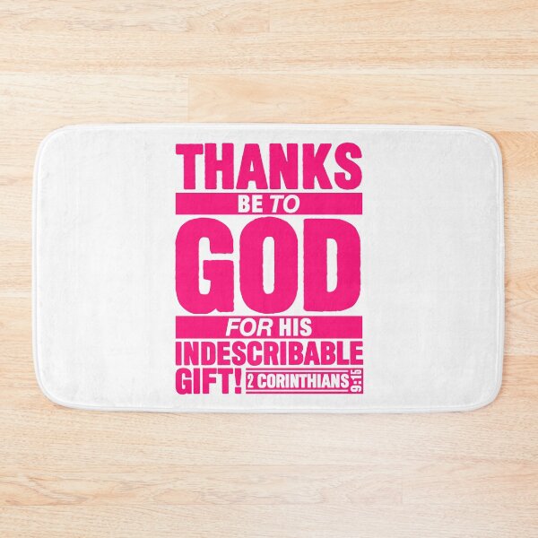 Item preview, 2 Corinthians 9:15 Thanks designed and sold by plushism.