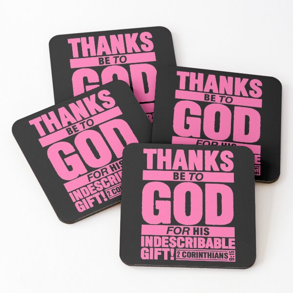 Item preview, 2 Corinthians 9:15 Thanks designed and sold by plushism.