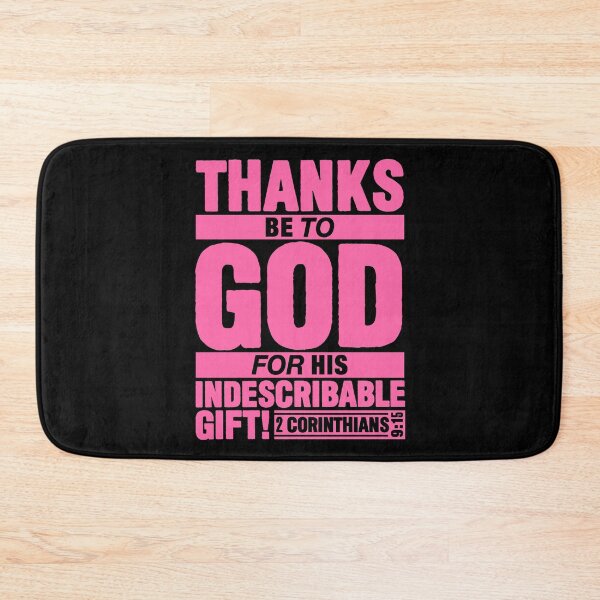 Item preview, 2 Corinthians 9:15 Thanks designed and sold by plushism.