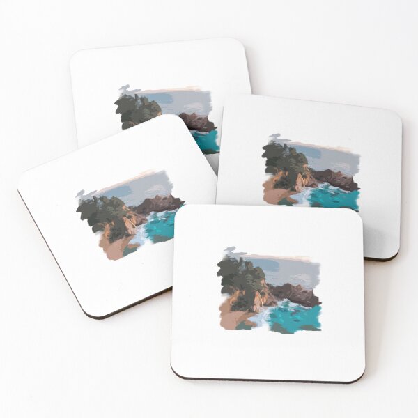 Item preview, Sea/Ocean Coast View Sketch  designed and sold by AlexEex.