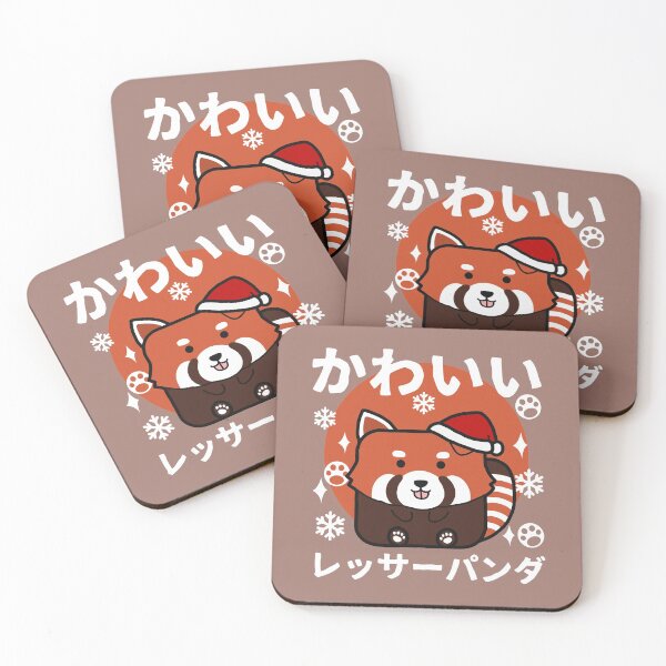 Item preview, Kawaii Red Panda Christmas designed and sold by Luan Huynh.