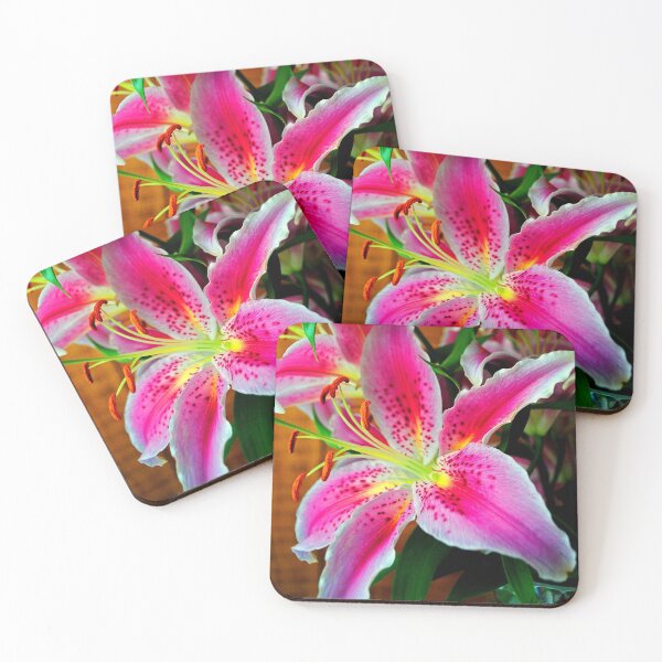 Item preview, Pink Lily Lilium Herbaceous Flowering Plants designed and sold by AndyEvansPhotos.