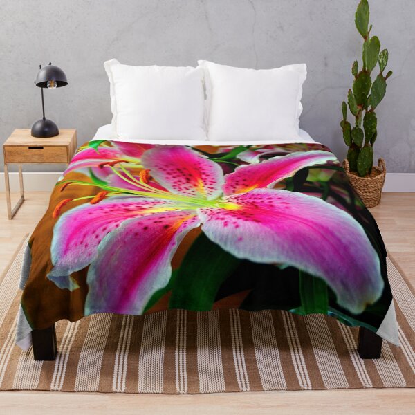 Item preview, Pink Lily Lilium Herbaceous Flowering Plants designed and sold by AndyEvansPhotos.