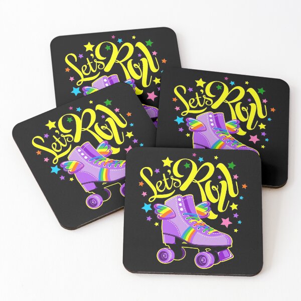 Item preview, Let's Roll. Fun roller skate party  designed and sold by iclipart.