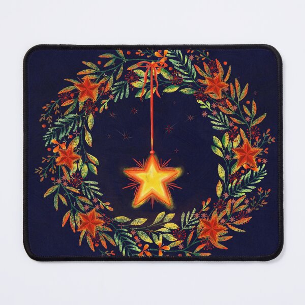 Item preview, Glowing star wreath designed and sold by Elena Statham.
