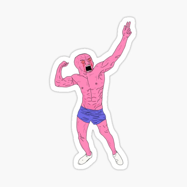Vista previa del artículo con la obra «Zyzz Wojack», diseñado y vendido por GoofyGorillas.