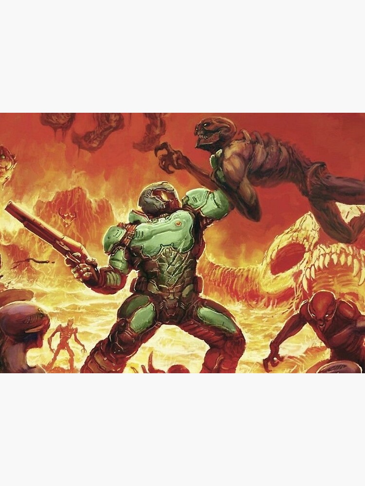 Doom Eternal Chaotic Slayer Poster For Sale By Vintage Travler