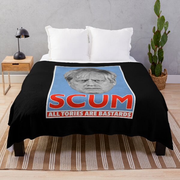 Item preview, Boris Johnson Tory Scum designed and sold by ResistNormality.