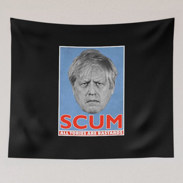 Item preview, Boris Johnson Tory Scum designed and sold by ResistNormality.