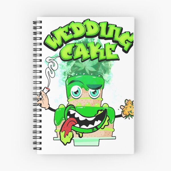 Item preview,  Wedding Cake Strain Marijuana Design Package designed and sold by DabGraphic.