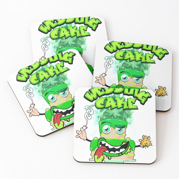Item preview,  Wedding Cake Strain Marijuana Design Package designed and sold by DabGraphic.