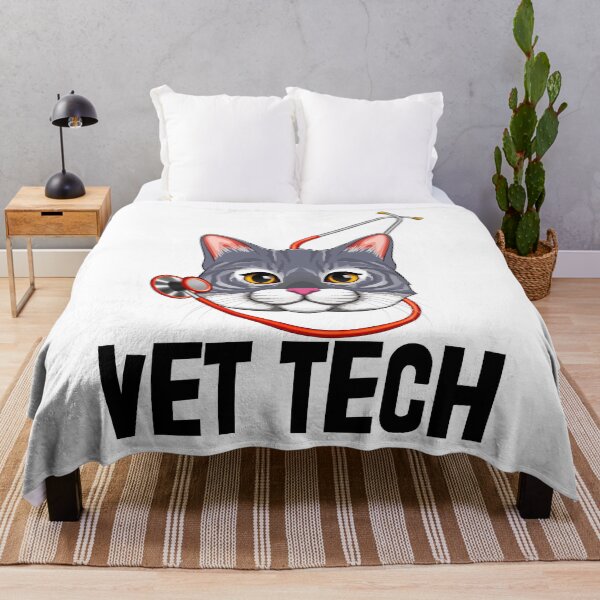Item preview, Vet Tech Cat designed and sold by Bendthetrend.