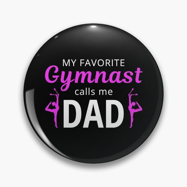Item preview, Gymnastics Gymnast Tumbling Acrobatics Dad Father designed and sold by TastefulTees.