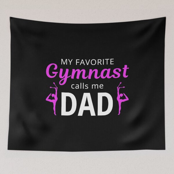 Item preview, Gymnastics Gymnast Tumbling Acrobatics Dad Father designed and sold by TastefulTees.
