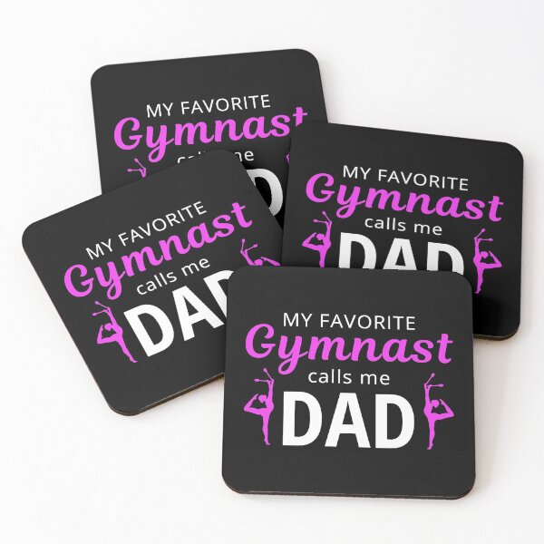 Item preview, Gymnastics Gymnast Tumbling Acrobatics Dad Father designed and sold by TastefulTees.