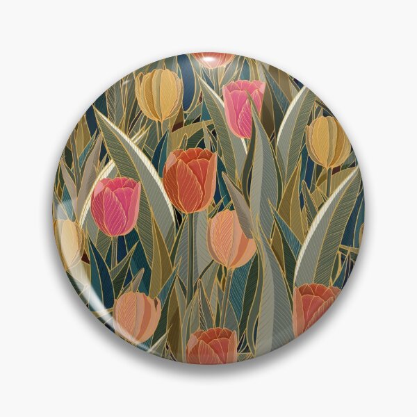 Artikelvorschau, Elegantes Tulpenmuster entworfen und verkauft von nouveaudecor.