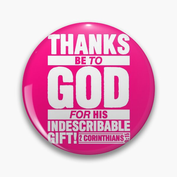 Item preview, 2 Corinthians 9:15 Thanks designed and sold by plushism.