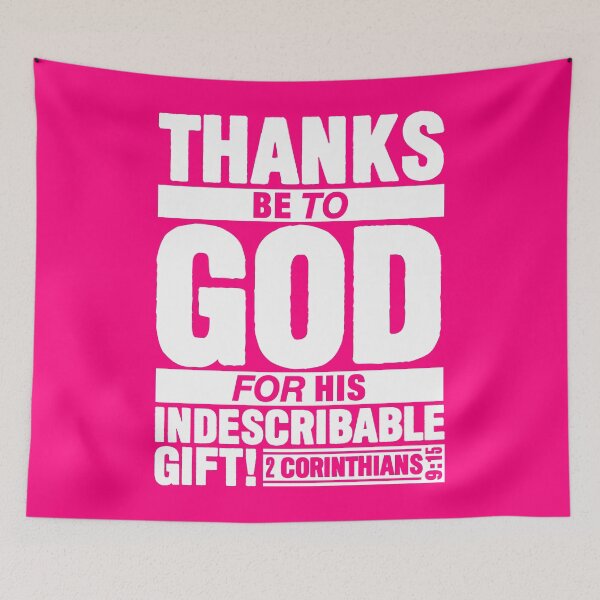 Item preview, 2 Corinthians 9:15 Thanks designed and sold by plushism.