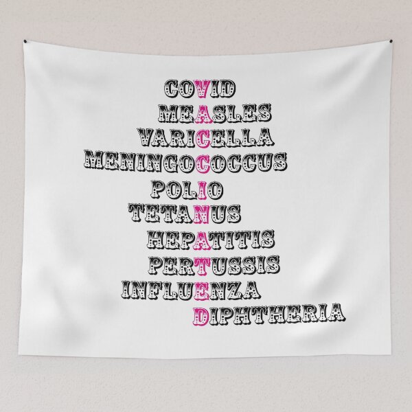 Item preview, Fully Vaccinated Covid19 - Pink Design designed and sold by lordyswiss.