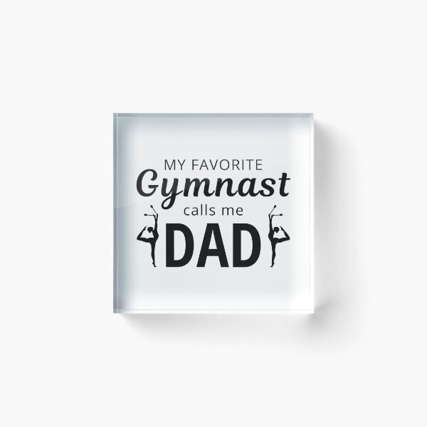 Item preview, Gymnastics Gymnast Tumbling Acrobatics Dad Father designed and sold by TastefulTees.