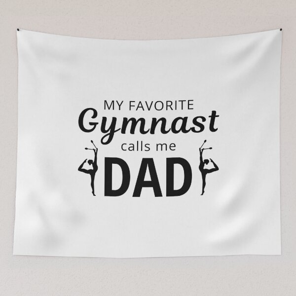 Item preview, Gymnastics Gymnast Tumbling Acrobatics Dad Father designed and sold by TastefulTees.