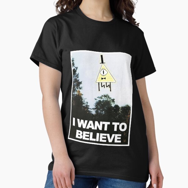 Item preview, I Want To Believe - Bill Cipher designed and sold by BAMValeri.