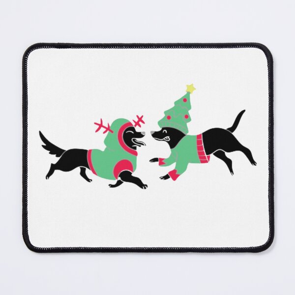 Item preview, cartoon christmas dog designed and sold by Takwaby.