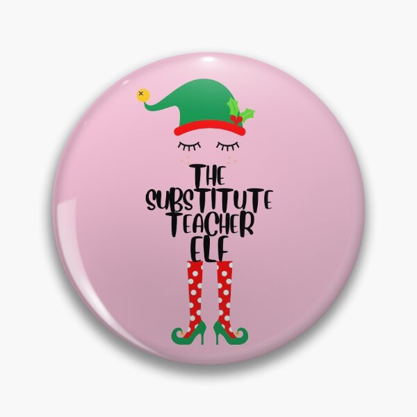 Item preview, The Substitute Teacher Elf  designed and sold by SunfullyYours.