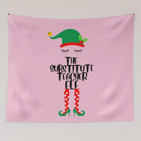 Item preview, The Substitute Teacher Elf  designed and sold by SunfullyYours.