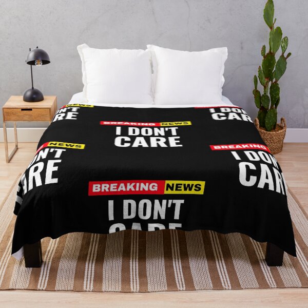 Item preview, Breaking News I Don't Care designed and sold by DiscGolfTees.