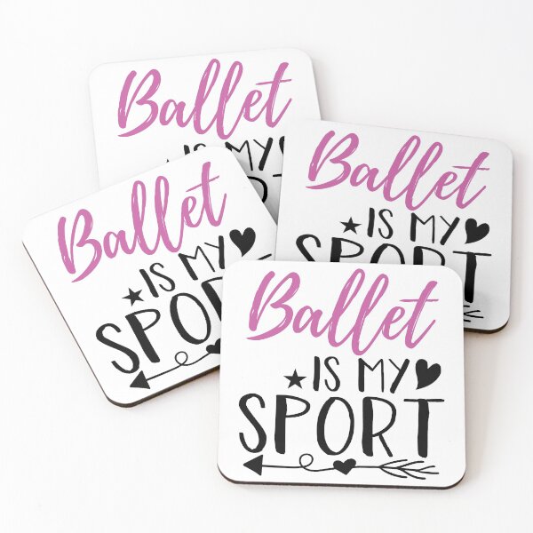 Item preview, Ballet Is My Sport - Cute Girly Ballet Dancer Design Gift Idea For Ballerina designed and sold by Prince - Bestseller ★★★★★.