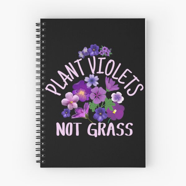 Item preview, Plant Violets Not Grass Purple Design designed and sold by EarthArtDesigns.