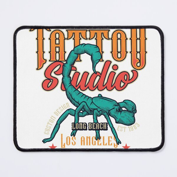 Item preview, Scorpion Tattoo Studio designed and sold by obviouslogic.