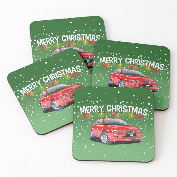 Item preview, Red MG ZR Car Christmas Card designed and sold by Webazoot Industries - Car Art.