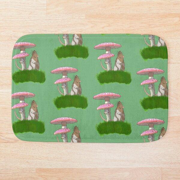 Item preview, Rat Under Mushrooms - Forest designed and sold by GarnetAles.