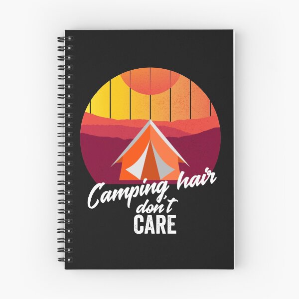 Item preview, Camping hair don't care-summer.  designed and sold by DesignedBySnip.