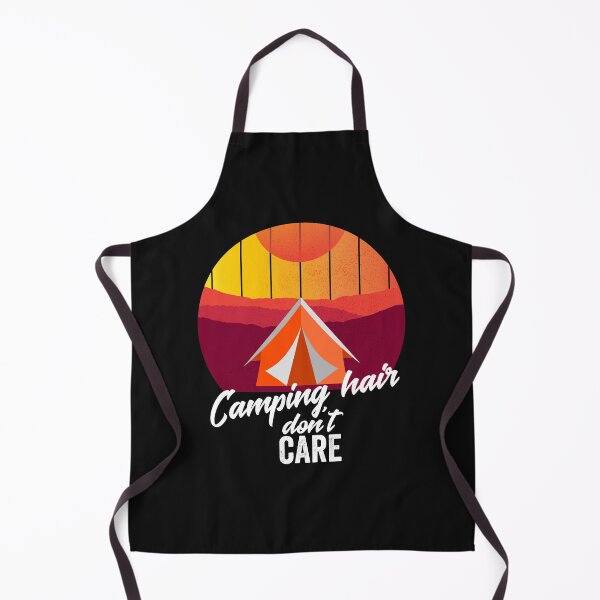 Item preview, Camping hair don't care-summer. designed and sold by DesignedBySnip.
