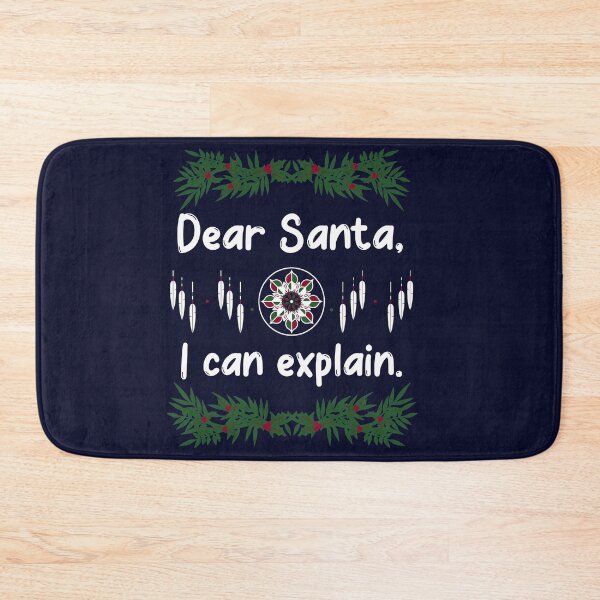 Item preview, Dear Santa, I can explain. Naugthy Christmas Letter designed and sold by Rebel-Design.