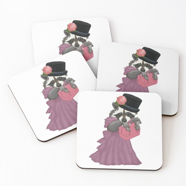 Item preview, Cute Raccoon Girl designed and sold by KateQR.