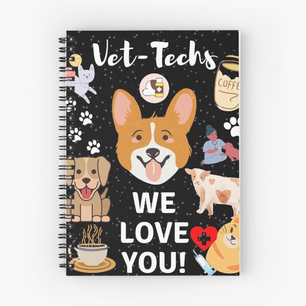 Item preview, We love you - Vet techs design - black background designed and sold by mark-taylor.